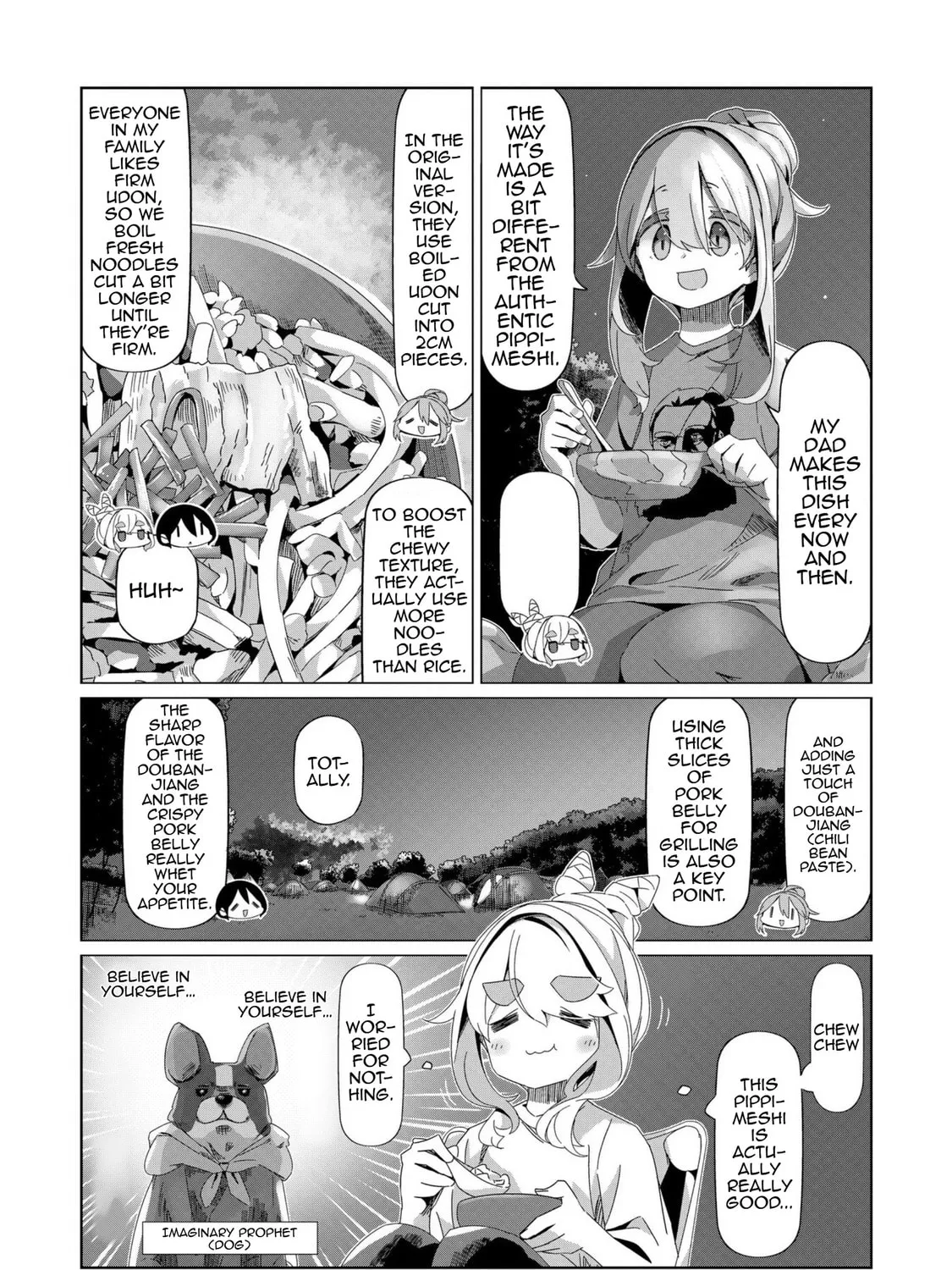 Read Laid-Back Camp chapter 95 image 12 on Lezhin