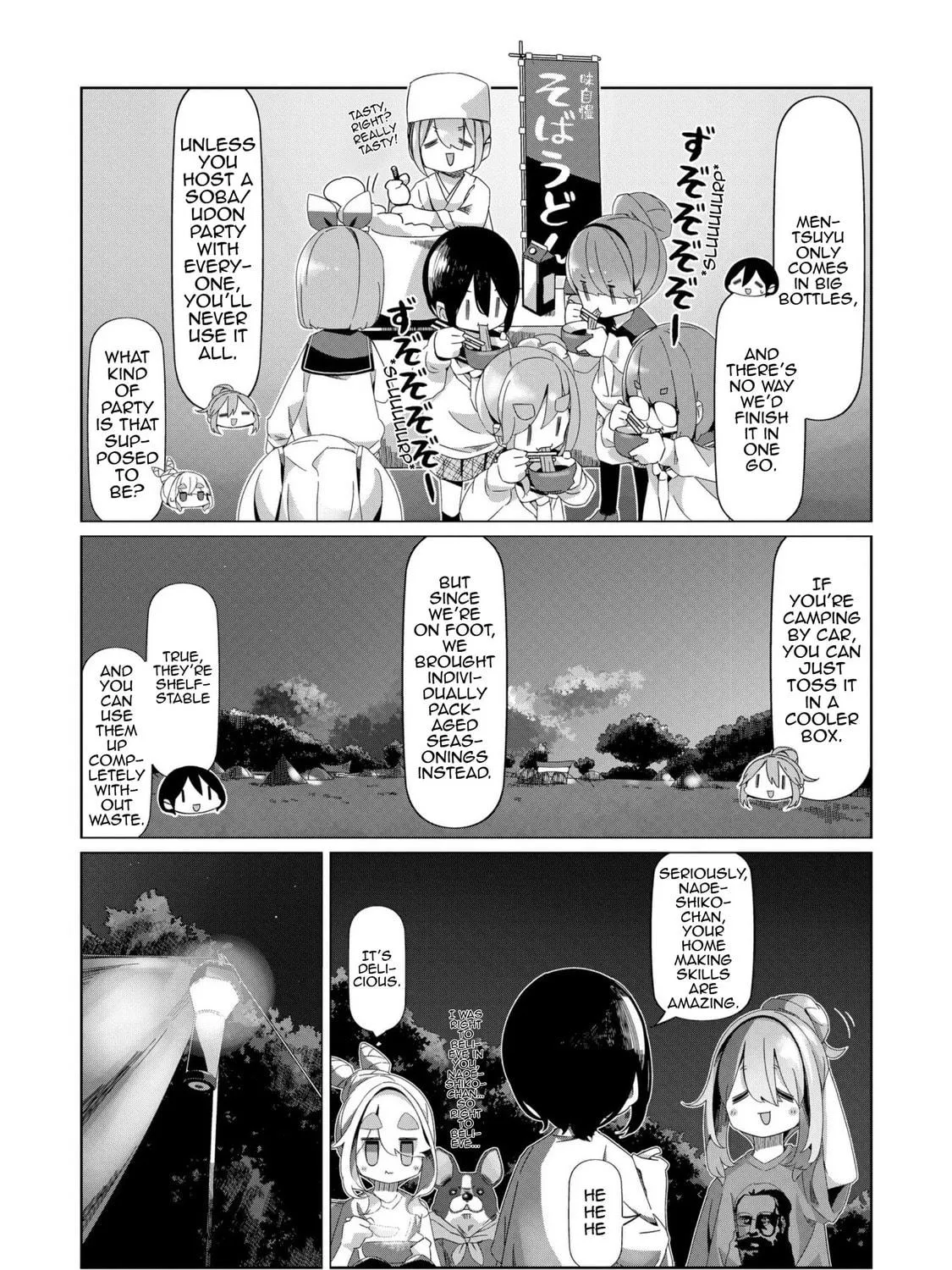 Read Laid-Back Camp chapter 95 image 16 on Lezhin