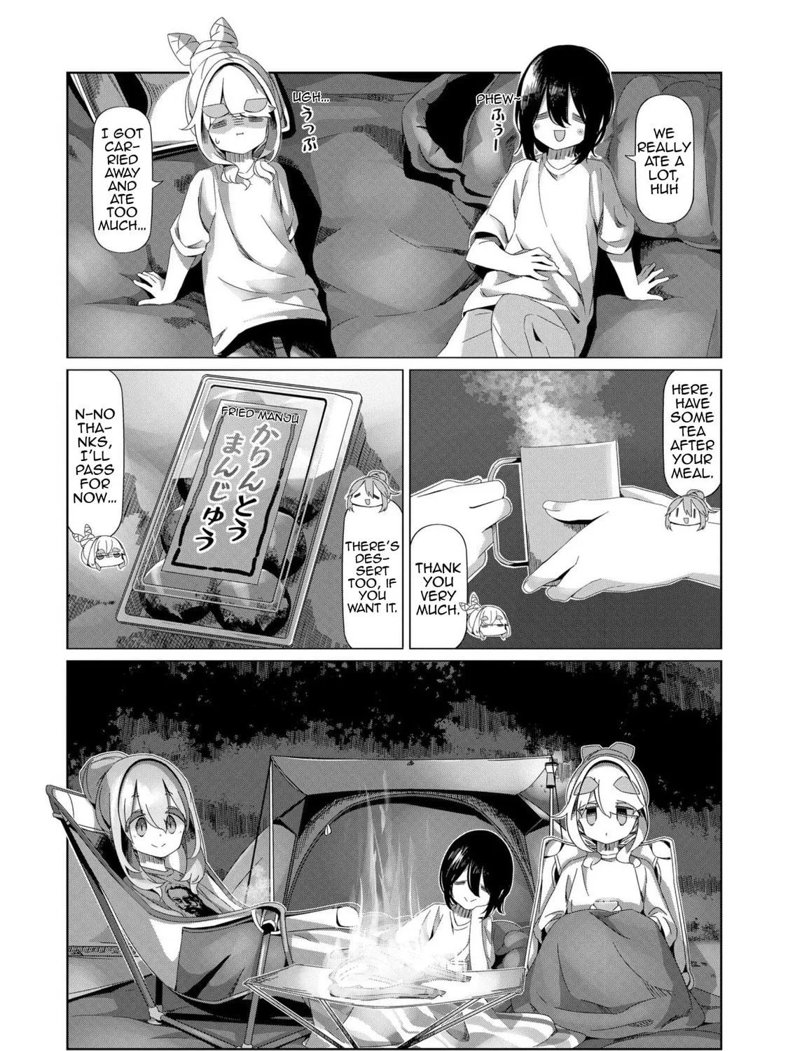 Read Laid-Back Camp chapter 95 image 18 on Lezhin