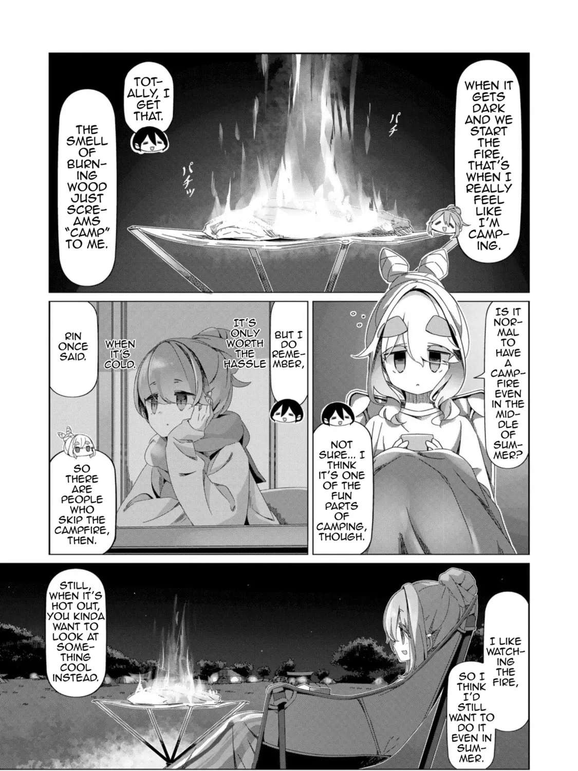 Read Laid-Back Camp chapter 95 image 20 on Lezhin