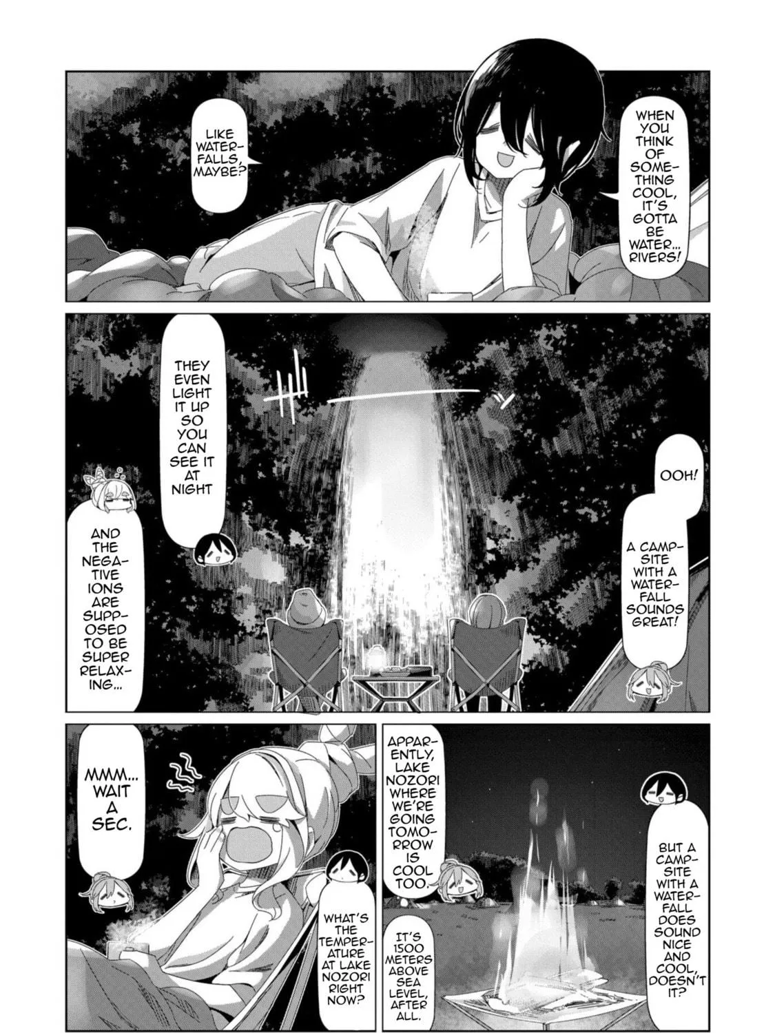 Read Laid-Back Camp chapter 95 image 22 on Lezhin