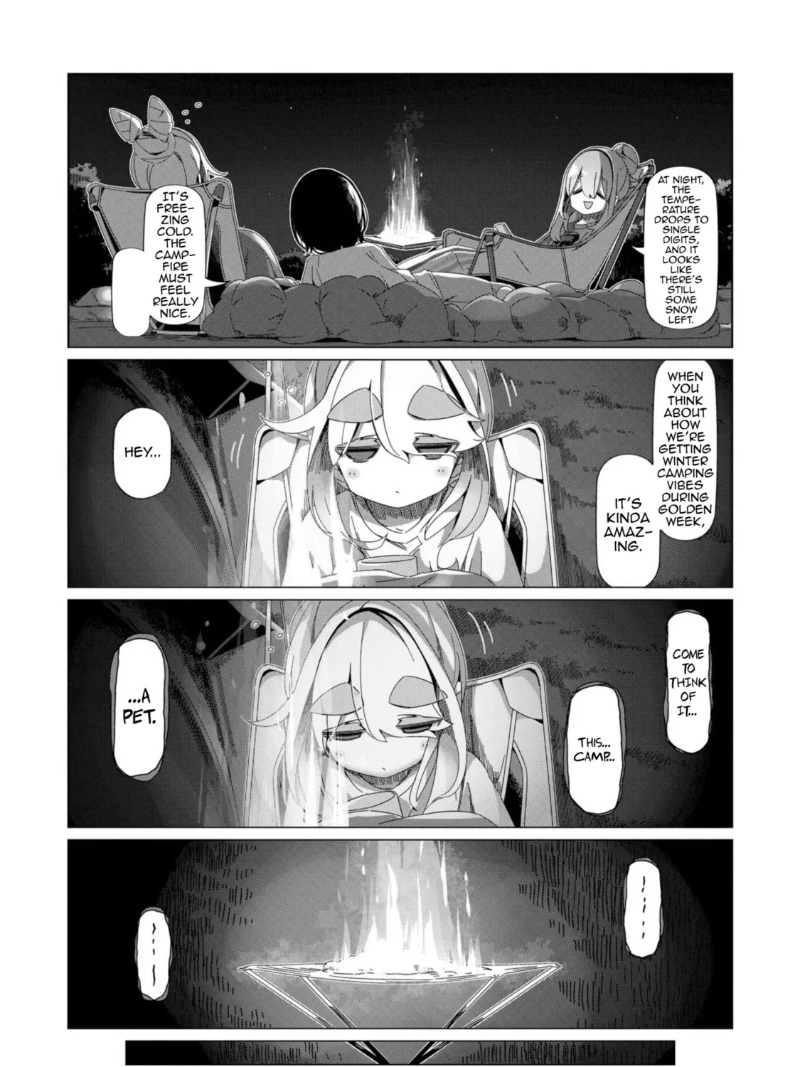 Read Laid-Back Camp chapter 95 image 24 on Lezhin