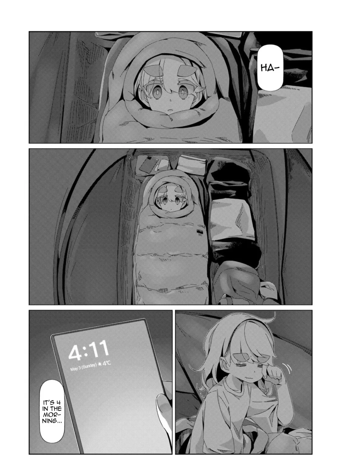 Read Laid-Back Camp chapter 95 image 26 on Lezhin