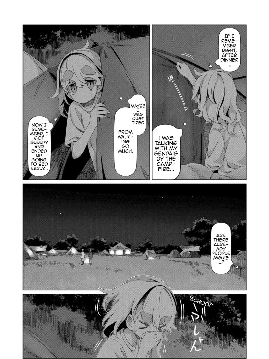 Read Laid-Back Camp chapter 95 image 28 on Lezhin