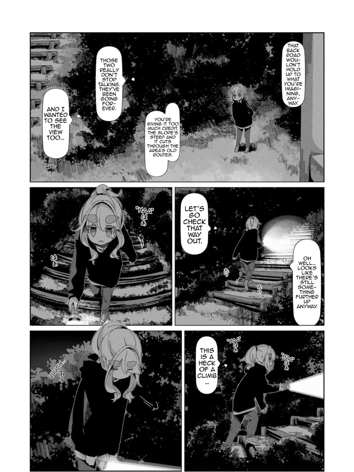 Read Laid-Back Camp chapter 95 image 36 on Lezhin