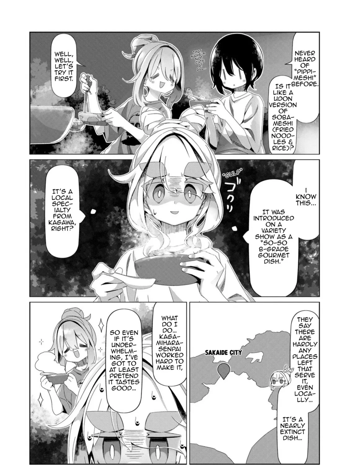 Read Laid-Back Camp chapter 95 image 6 on Lezhin
