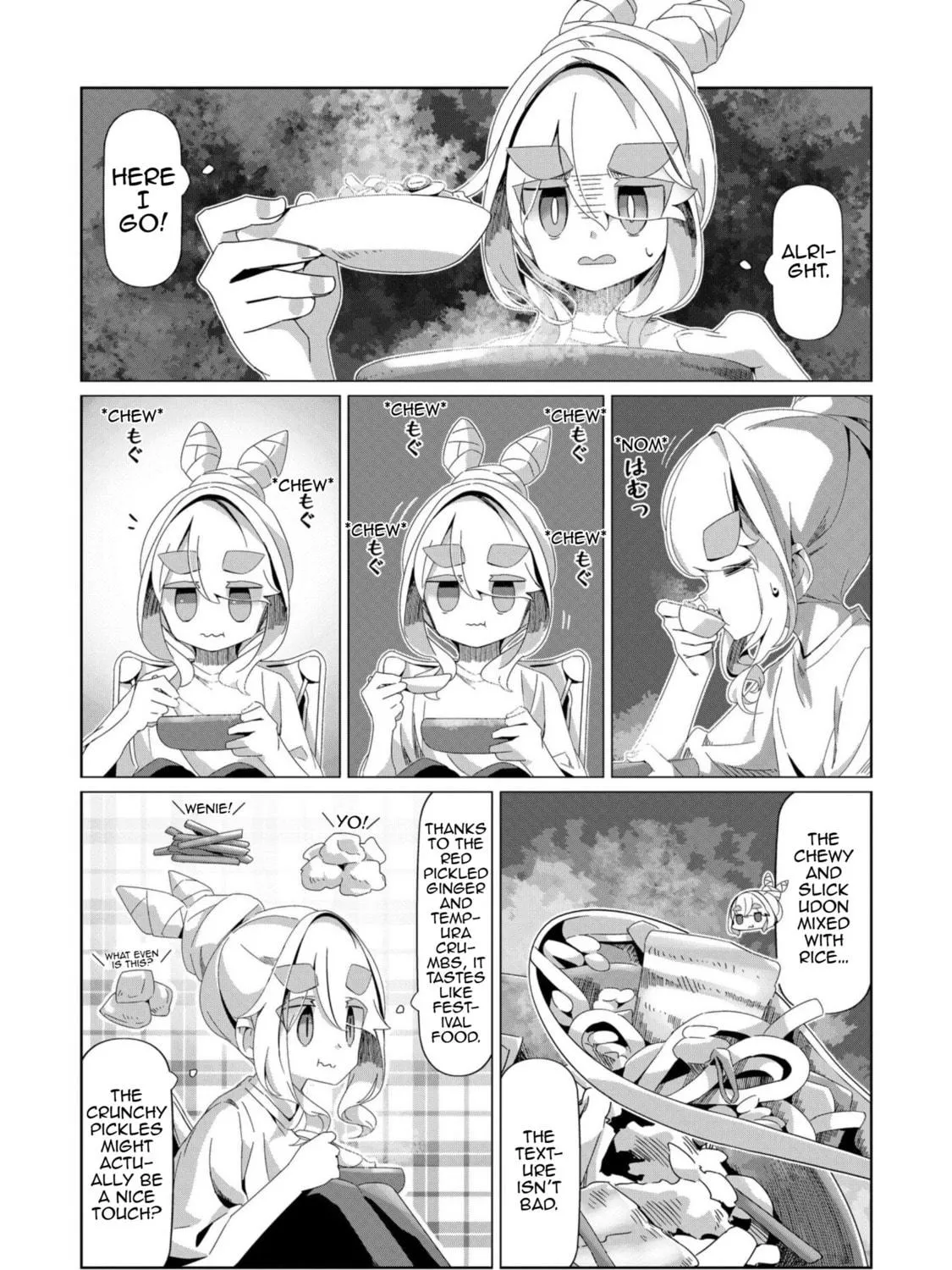 Read Laid-Back Camp chapter 95 image 8 on Lezhin