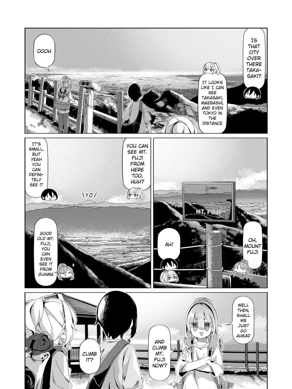 Read Laid-Back Camp chapter 96 image 18 on Lezhin