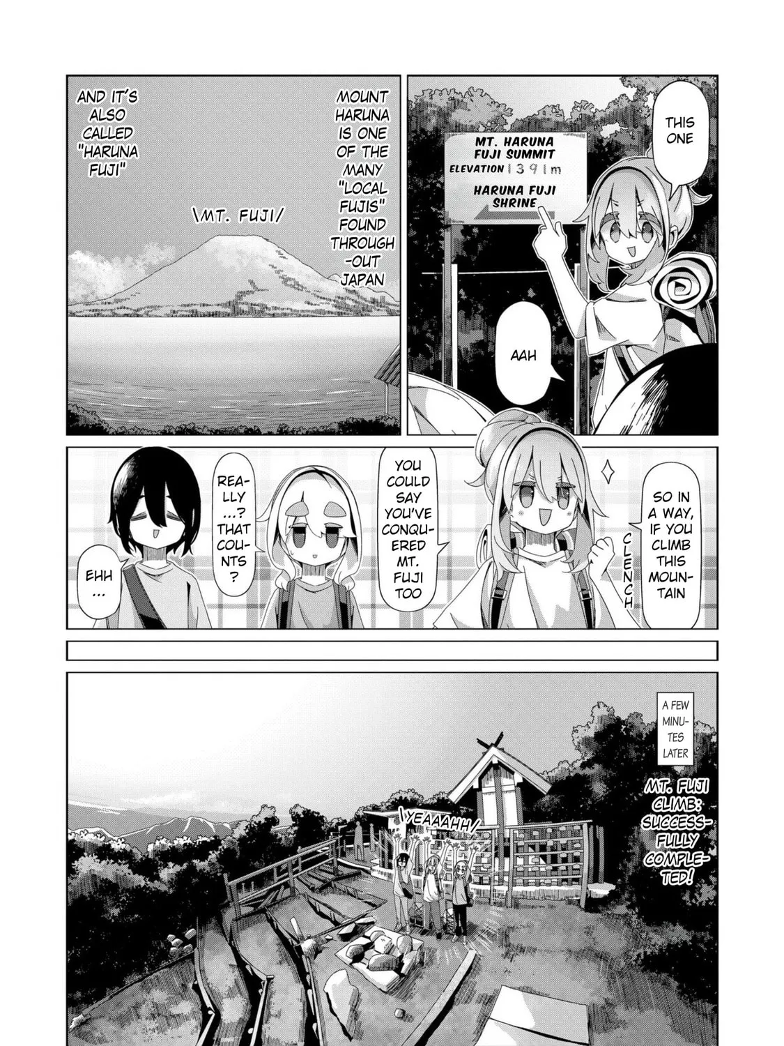 Read Laid-Back Camp chapter 96 image 20 on Lezhin