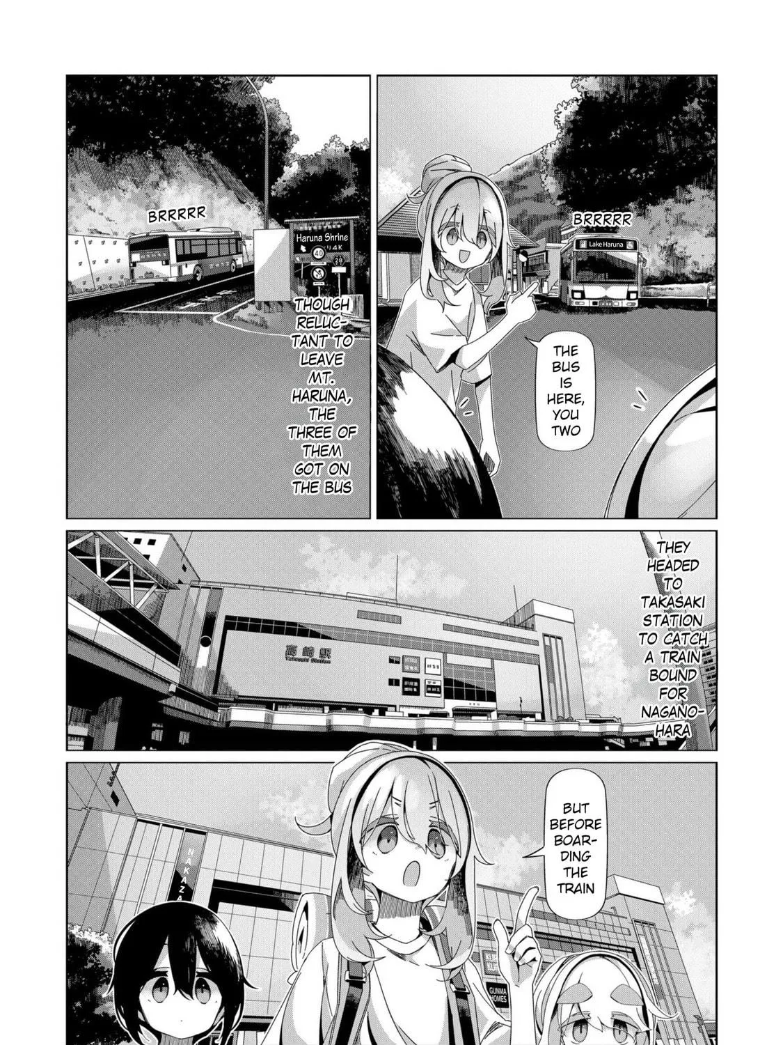 Read Laid-Back Camp chapter 96 image 28 on Lezhin