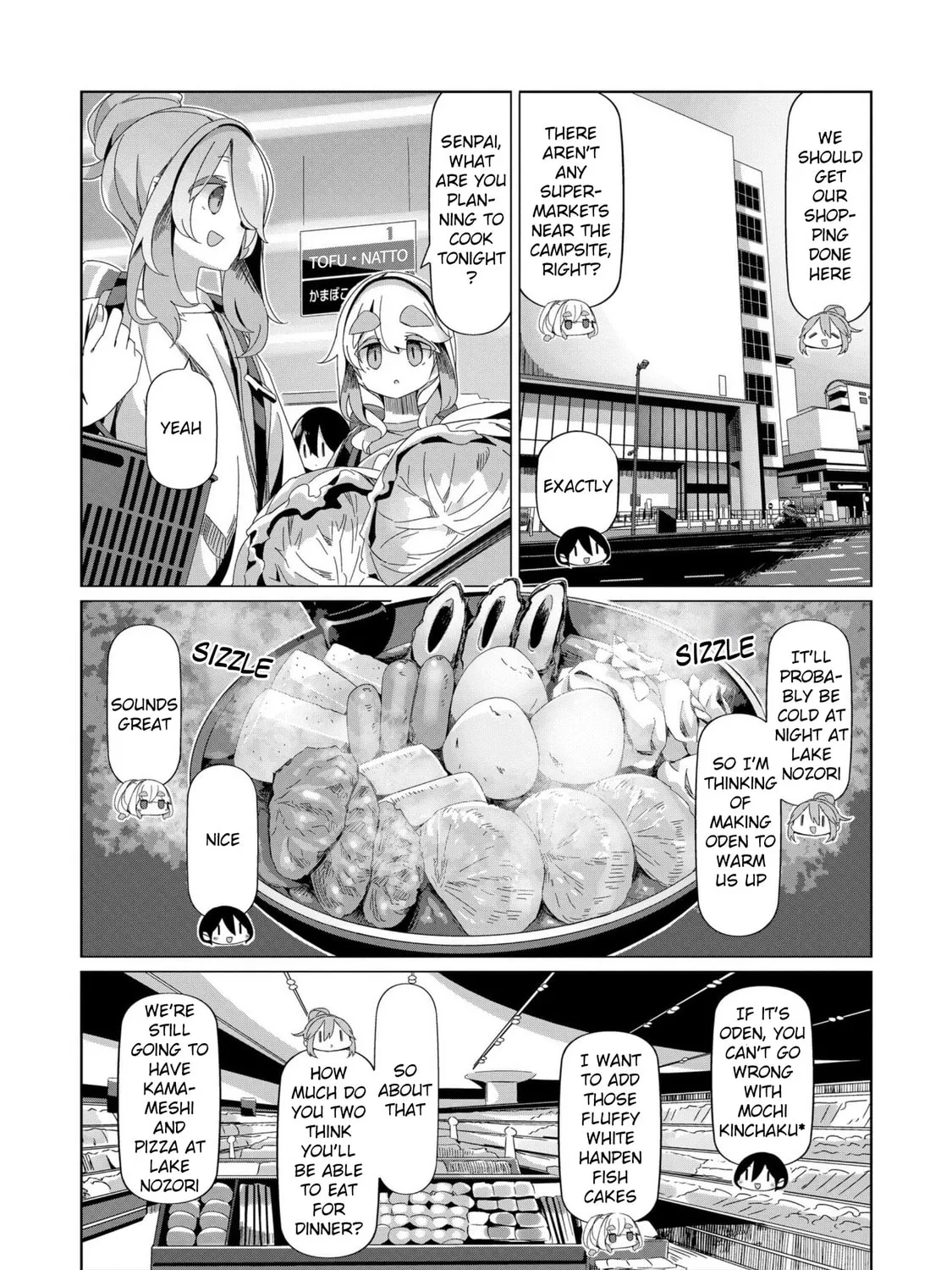 Read Laid-Back Camp chapter 96 image 30 on Lezhin