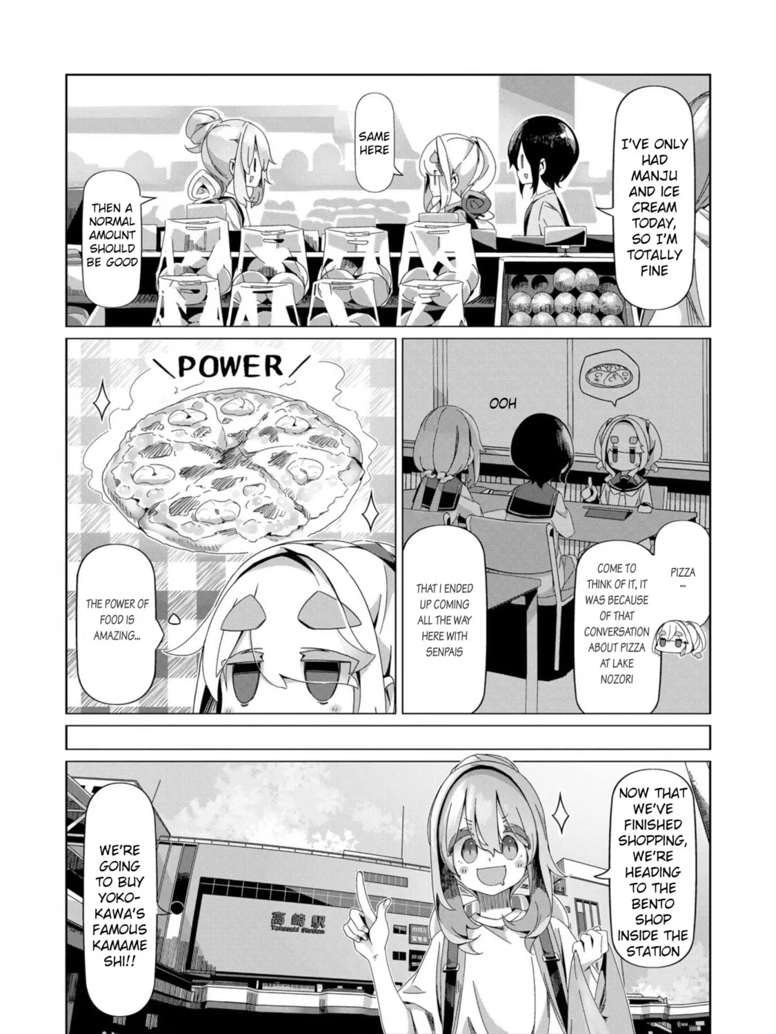Read Laid-Back Camp chapter 96 image 32 on Lezhin
