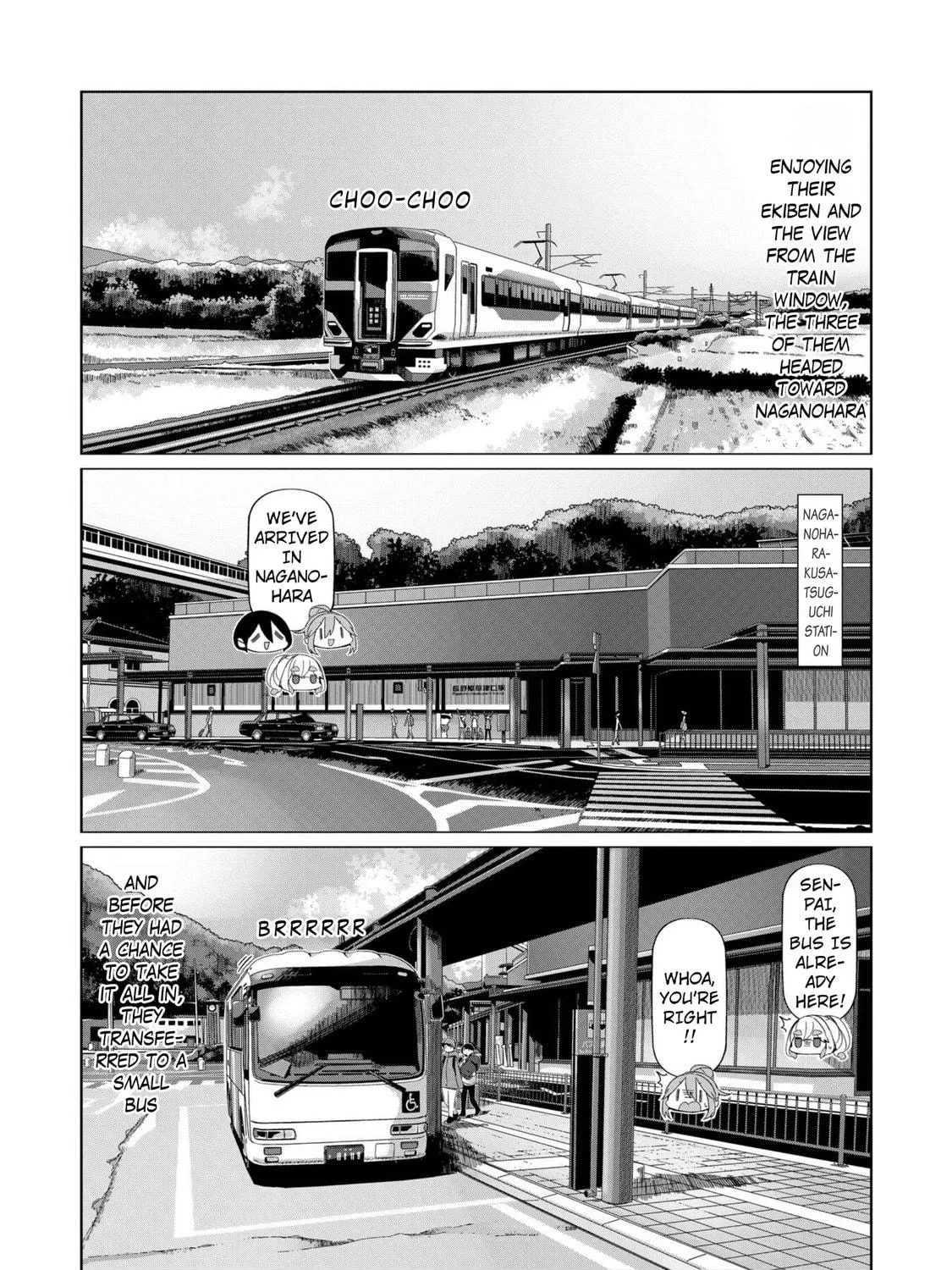 Read Laid-Back Camp chapter 96 image 38 on Lezhin
