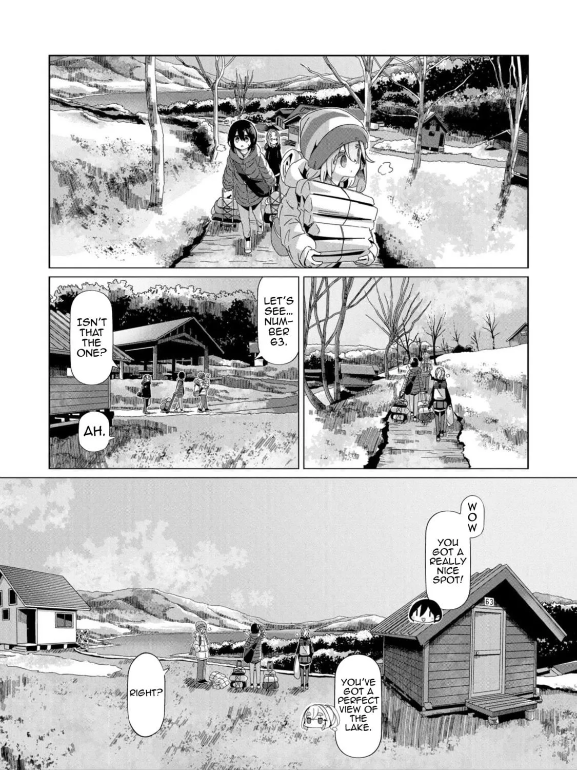 Read Laid-Back Camp chapter 97 image 10 on Lezhin