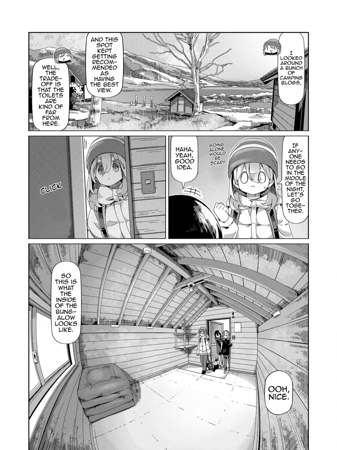 Read Laid-Back Camp chapter 97 image 12 on Lezhin
