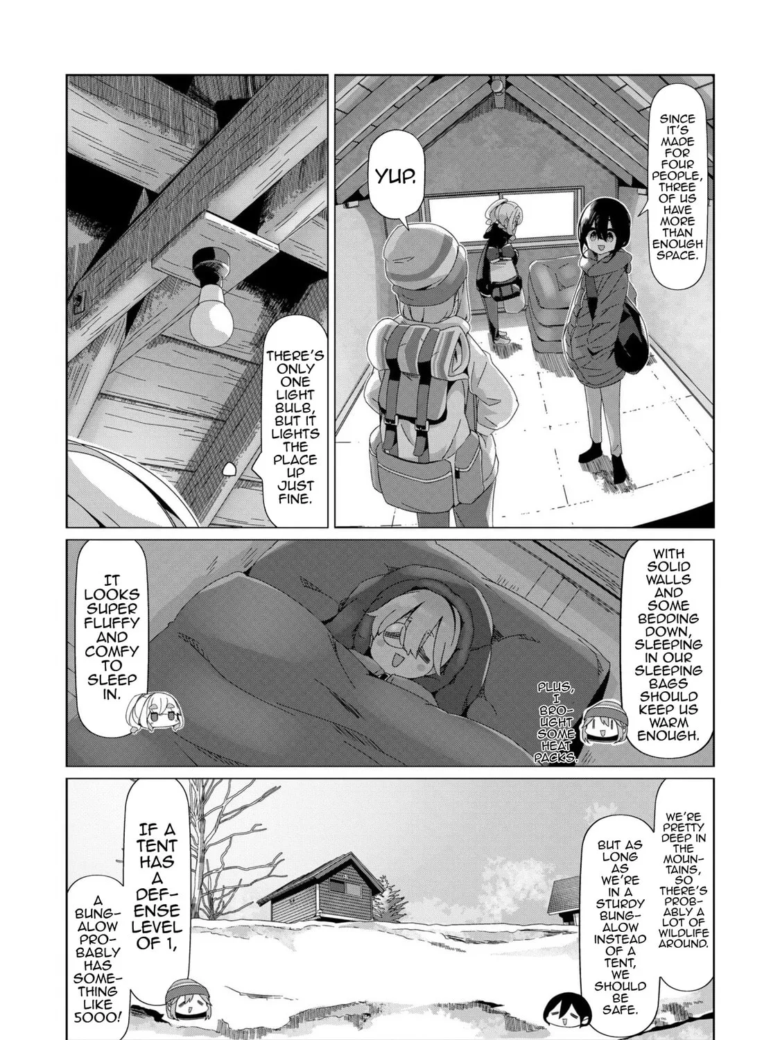 Read Laid-Back Camp chapter 97 image 14 on Lezhin