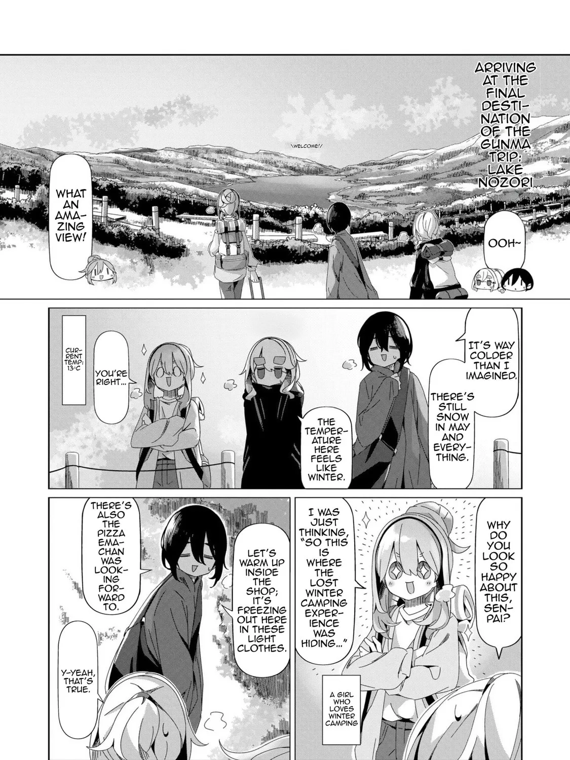 Read Laid-Back Camp chapter 97 image 2 on Lezhin