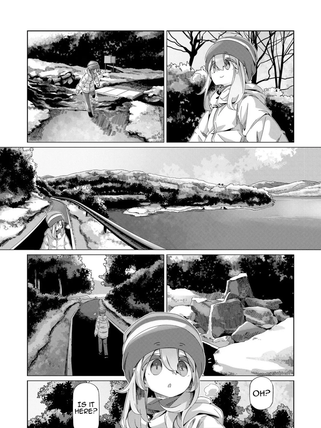 Read Laid-Back Camp chapter 97 image 32 on Lezhin
