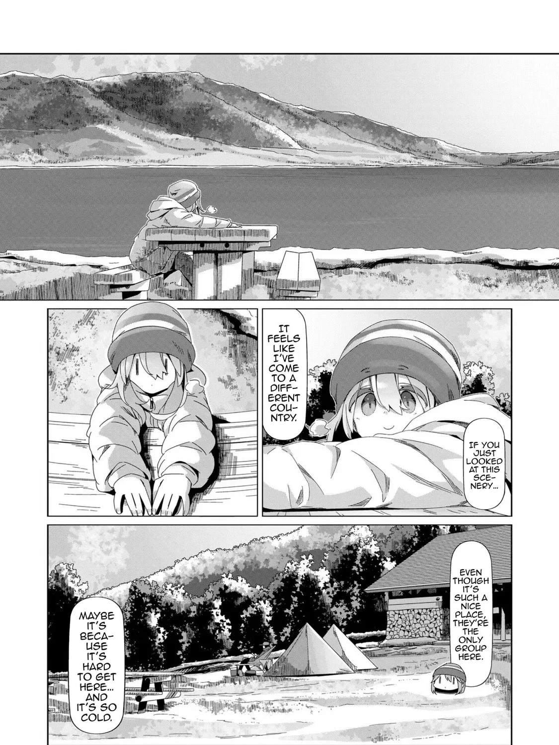 Read Laid-Back Camp chapter 97 image 36 on Lezhin