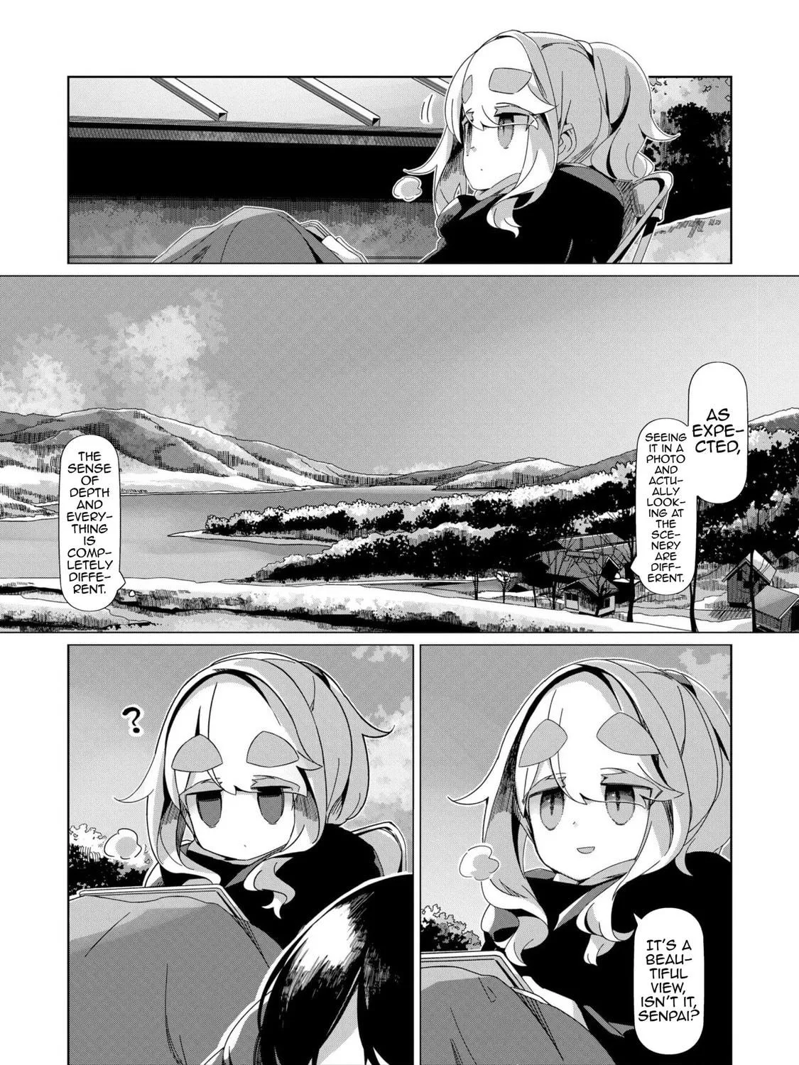 Read Laid-Back Camp chapter 97 image 40 on Lezhin