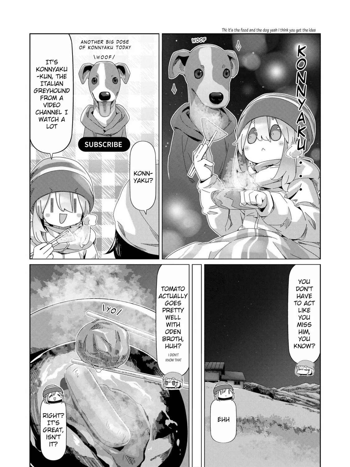 Read Laid-Back Camp chapter 98 image 12 on Lezhin