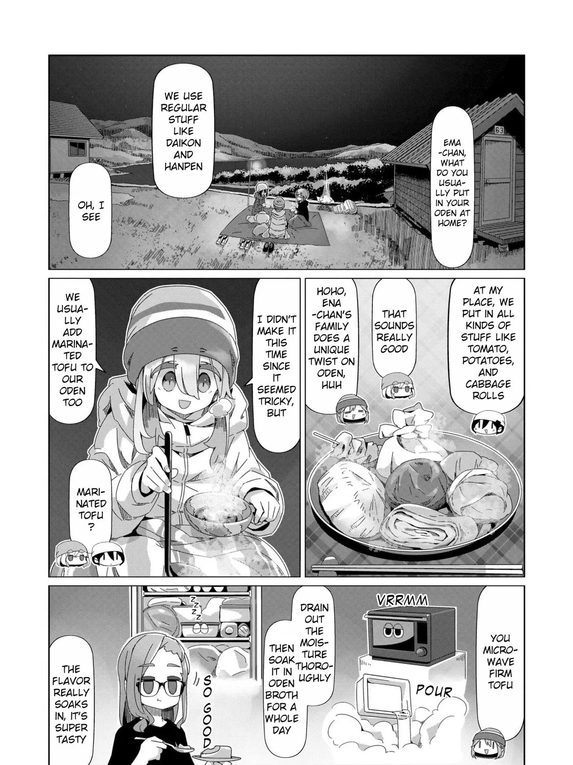 Read Laid-Back Camp chapter 98 image 14 on Lezhin