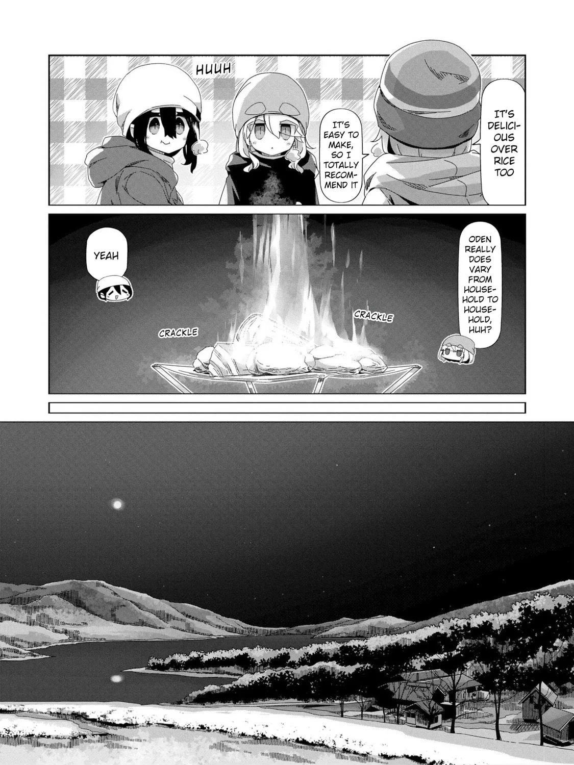 Read Laid-Back Camp chapter 98 image 16 on Lezhin