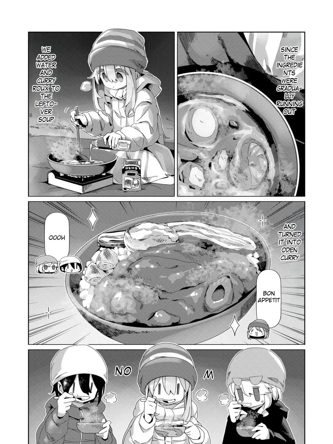 Read Laid-Back Camp chapter 98 image 20 on Lezhin