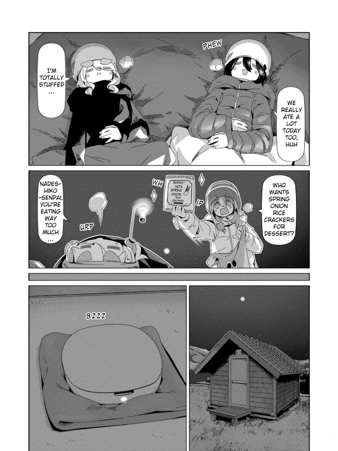 Read Laid-Back Camp chapter 98 image 24 on Lezhin