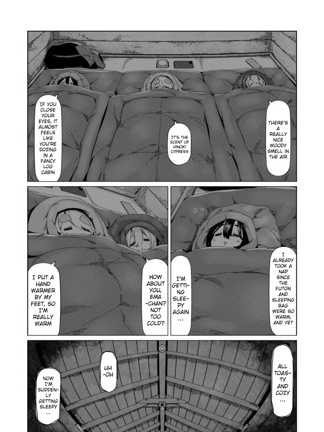 Read Laid-Back Camp chapter 98 image 26 on Lezhin