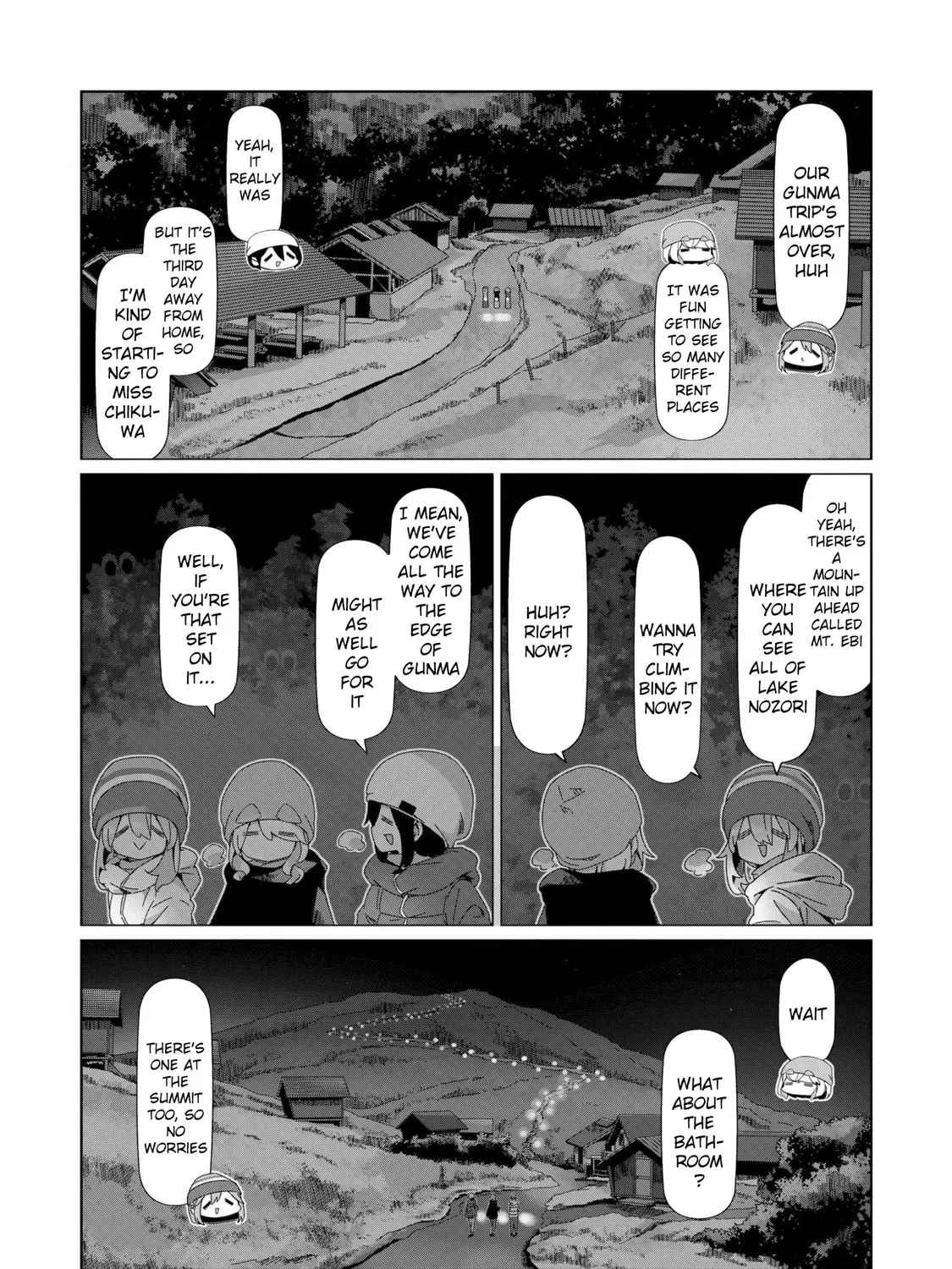 Read Laid-Back Camp chapter 98 image 30 on Lezhin