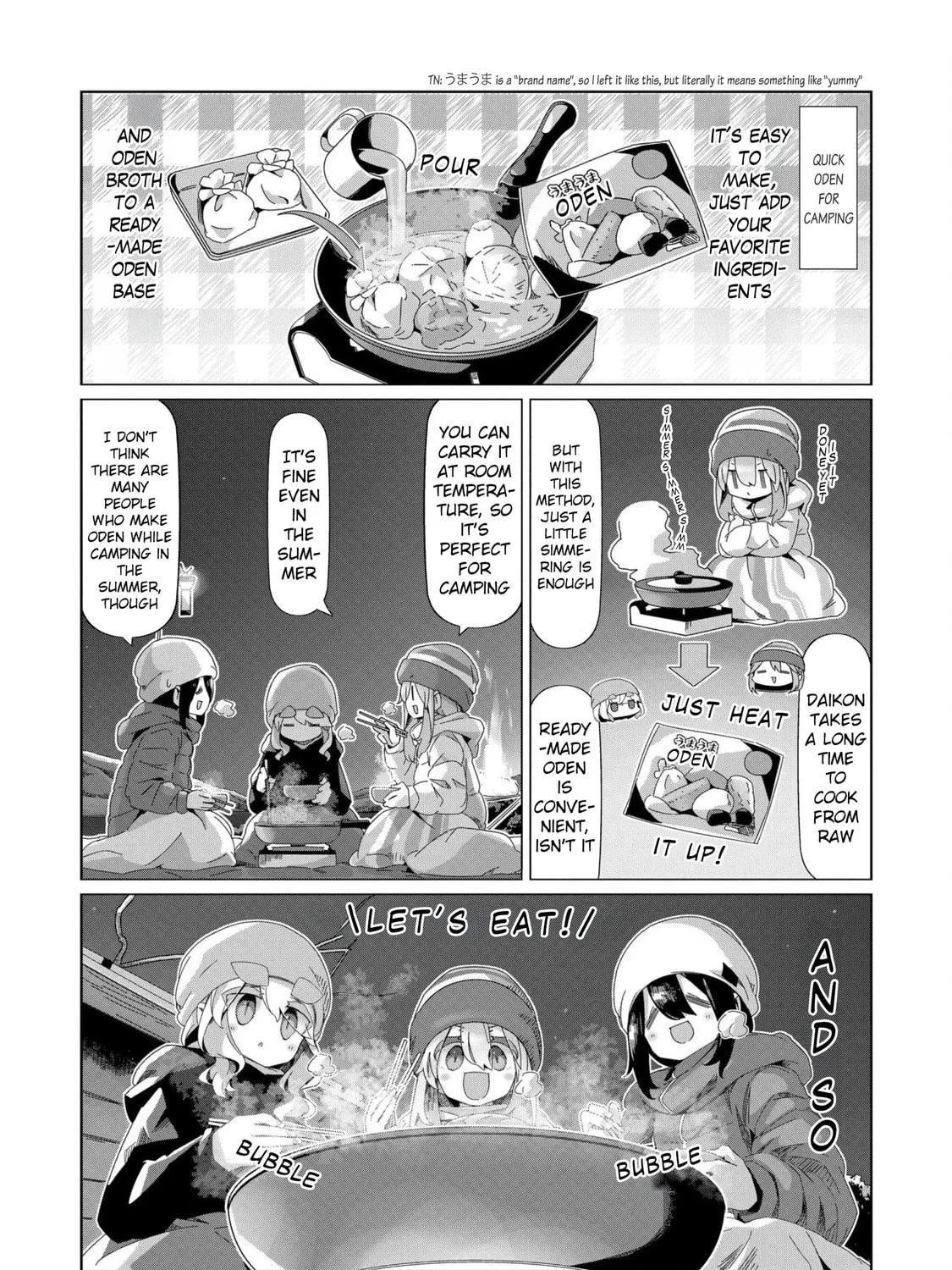 Read Laid-Back Camp chapter 98 image 4 on Lezhin