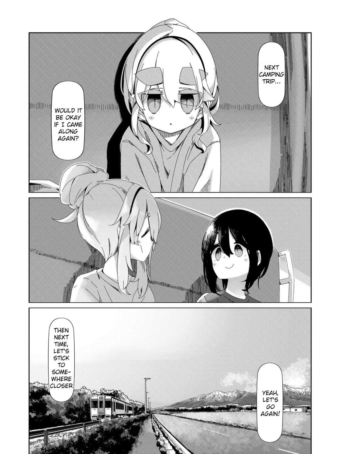 Read Laid-Back Camp chapter 98 image 46 on Lezhin