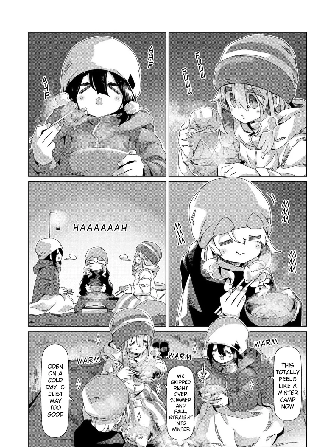 Read Laid-Back Camp chapter 98 image 6 on Lezhin
