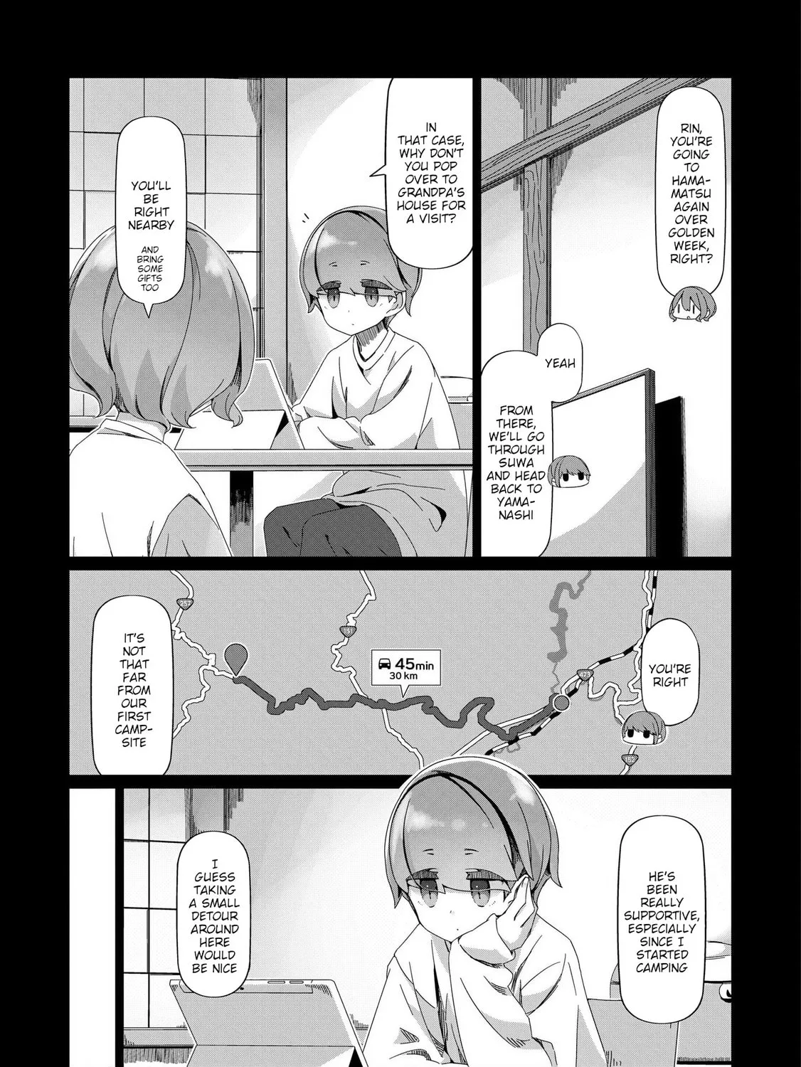 Read Laid-Back Camp chapter 99 image 14 on Lezhin