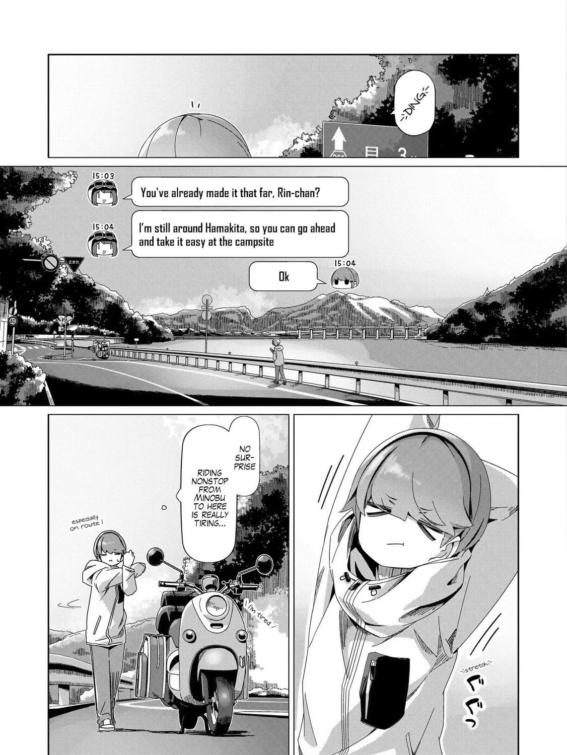 Read Laid-Back Camp chapter 99 image 22 on Lezhin