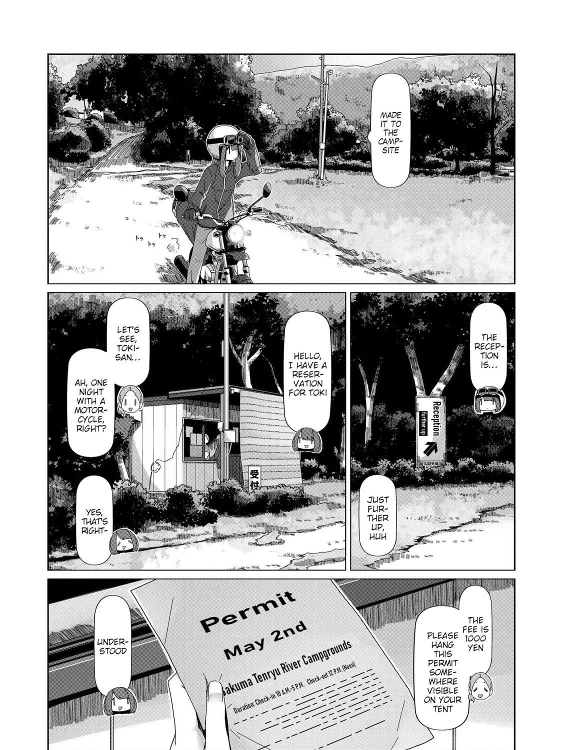 Read Laid-Back Camp chapter 99 image 28 on Lezhin
