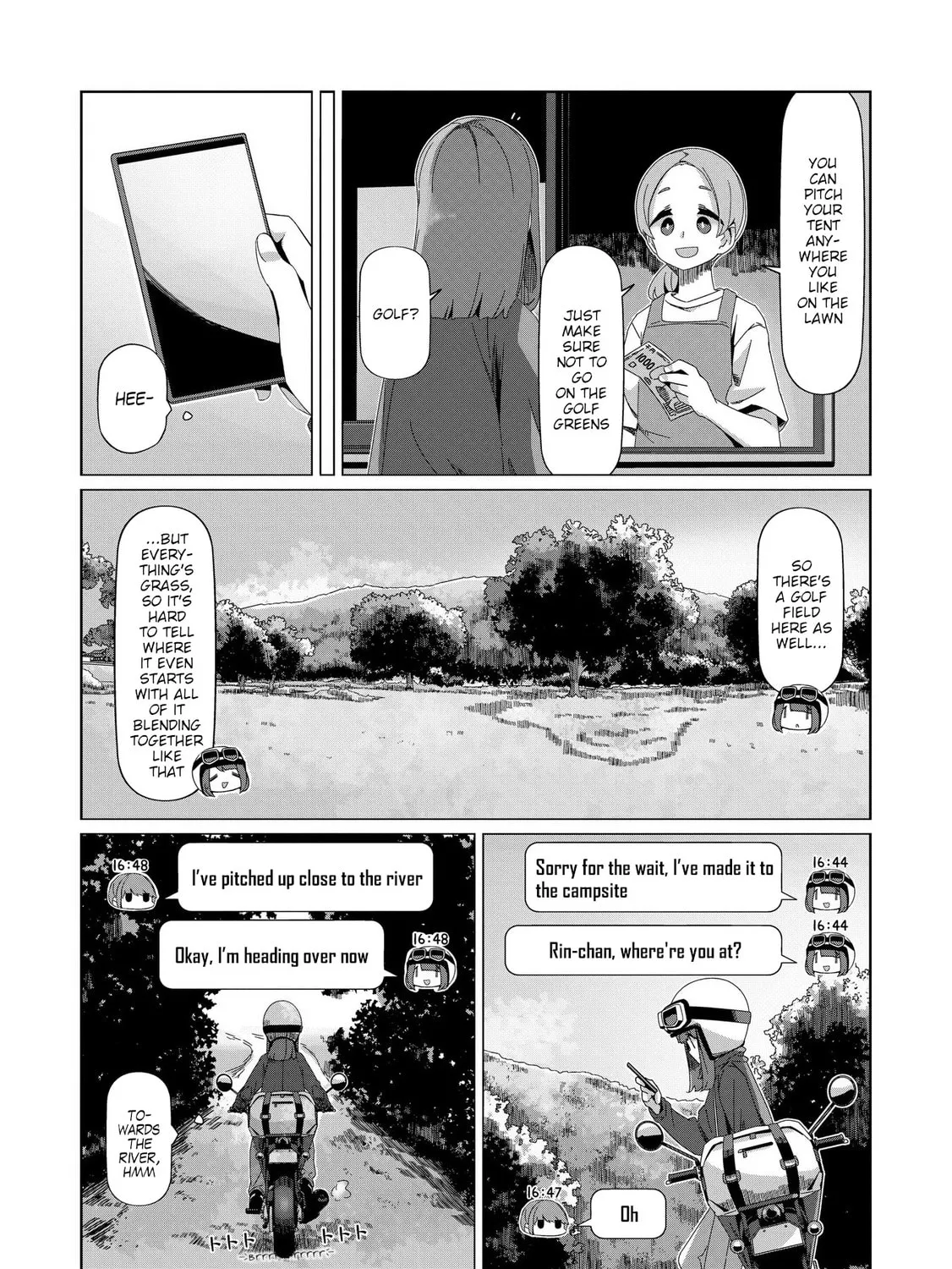 Read Laid-Back Camp chapter 99 image 30 on Lezhin