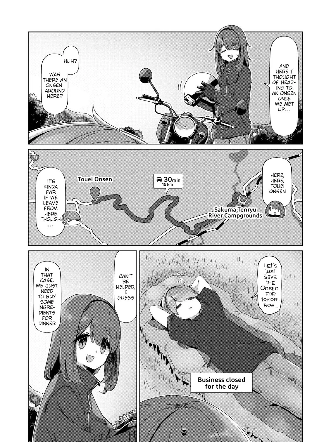 Read Laid-Back Camp chapter 99 image 36 on Lezhin