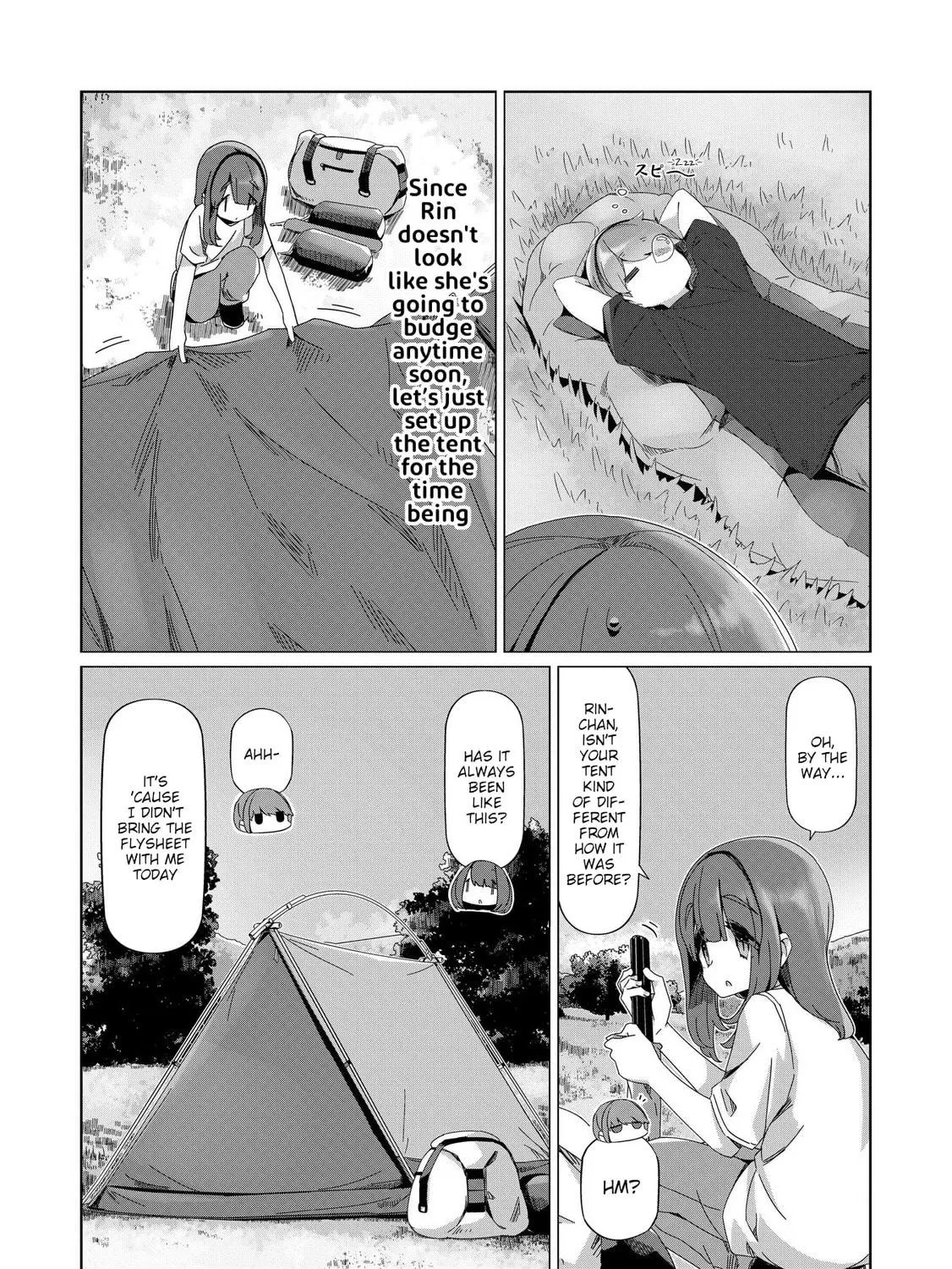 Read Laid-Back Camp chapter 99 image 38 on Lezhin