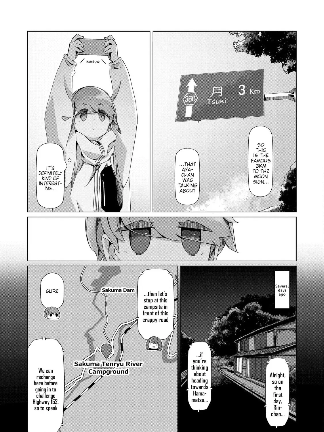 Read Laid-Back Camp chapter 99 image 6 on Lezhin