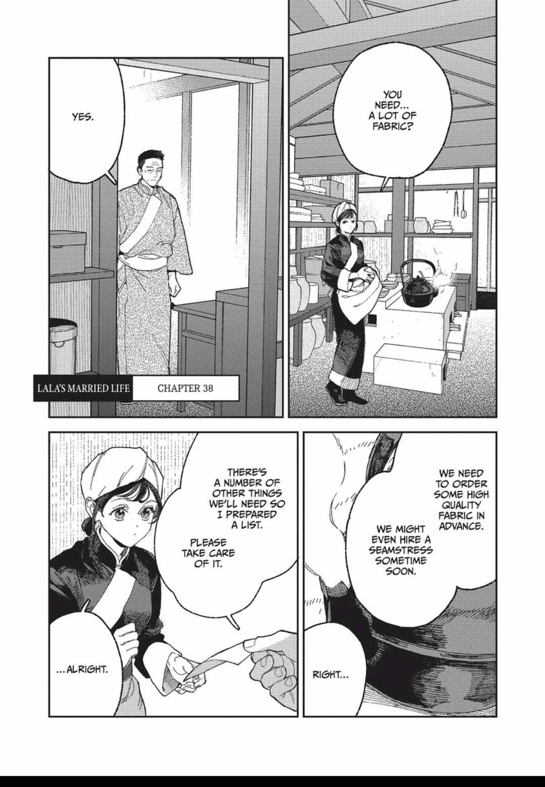 Read Lala no Kekkon chapter 38 image 1 on Lezhin