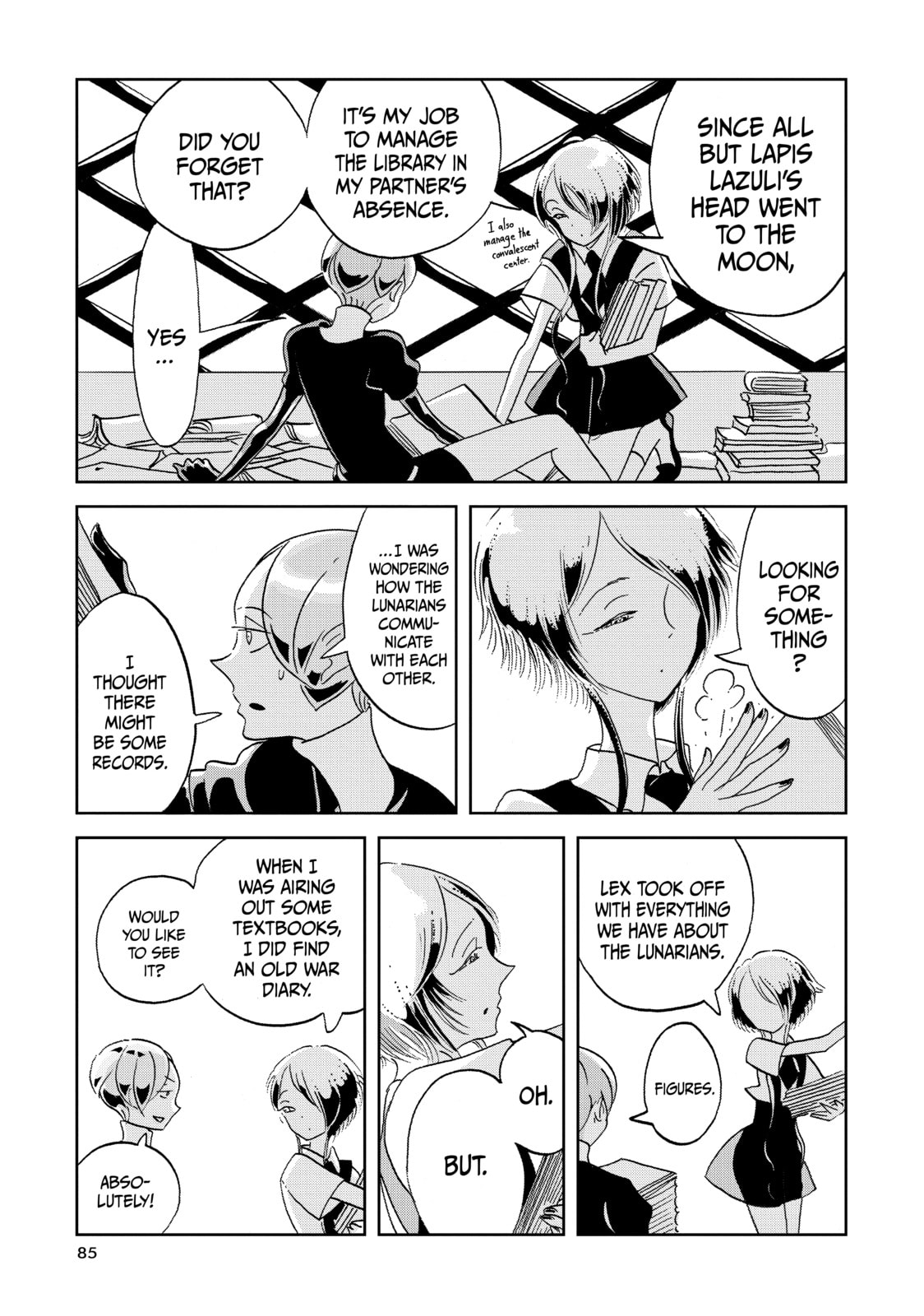 Land of the Lustrous Chapter 32 page 11 - 