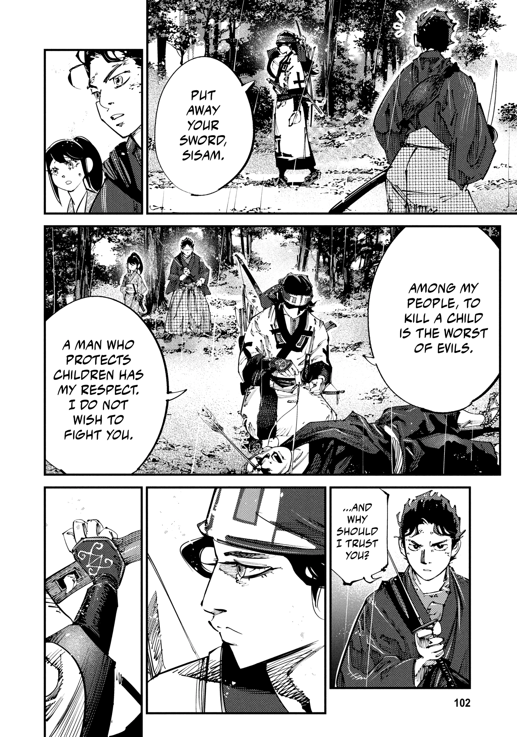 Read Last Samurai Standing chapter 0 image 96 on Lezhin