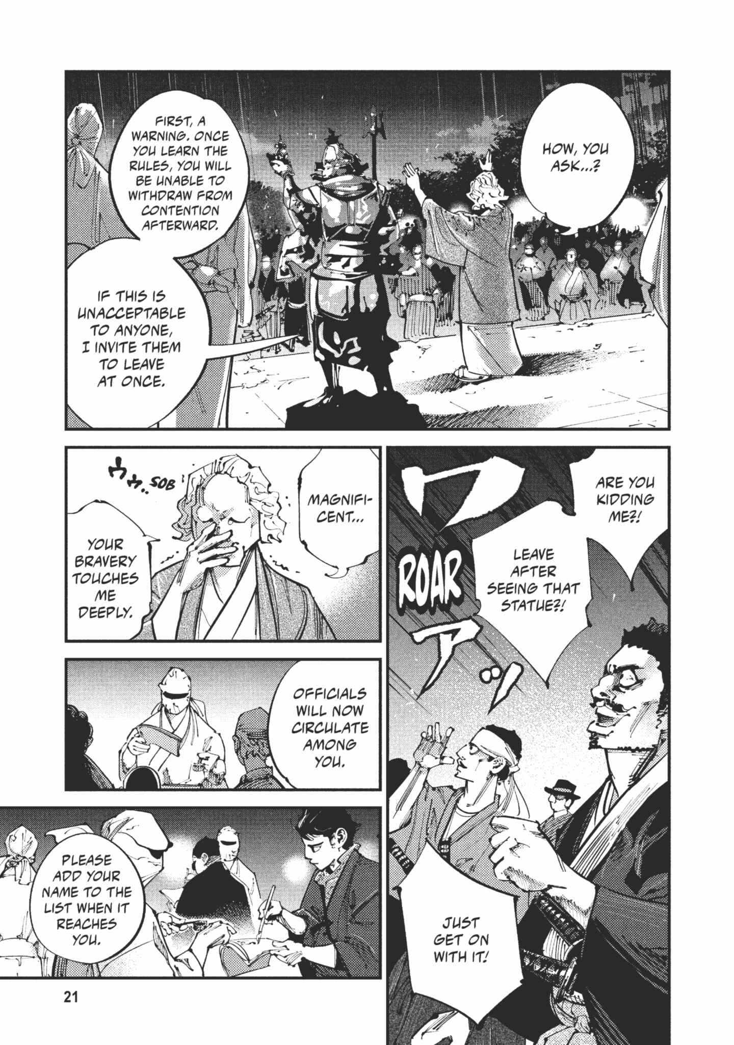 Read Last Samurai Standing chapter 1 image 21 on Lezhin