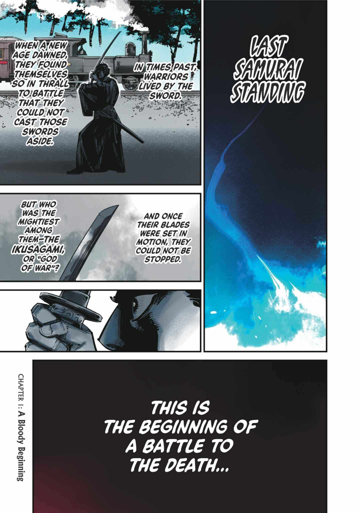 Read Last Samurai Standing chapter 1 image 3 on Lezhin