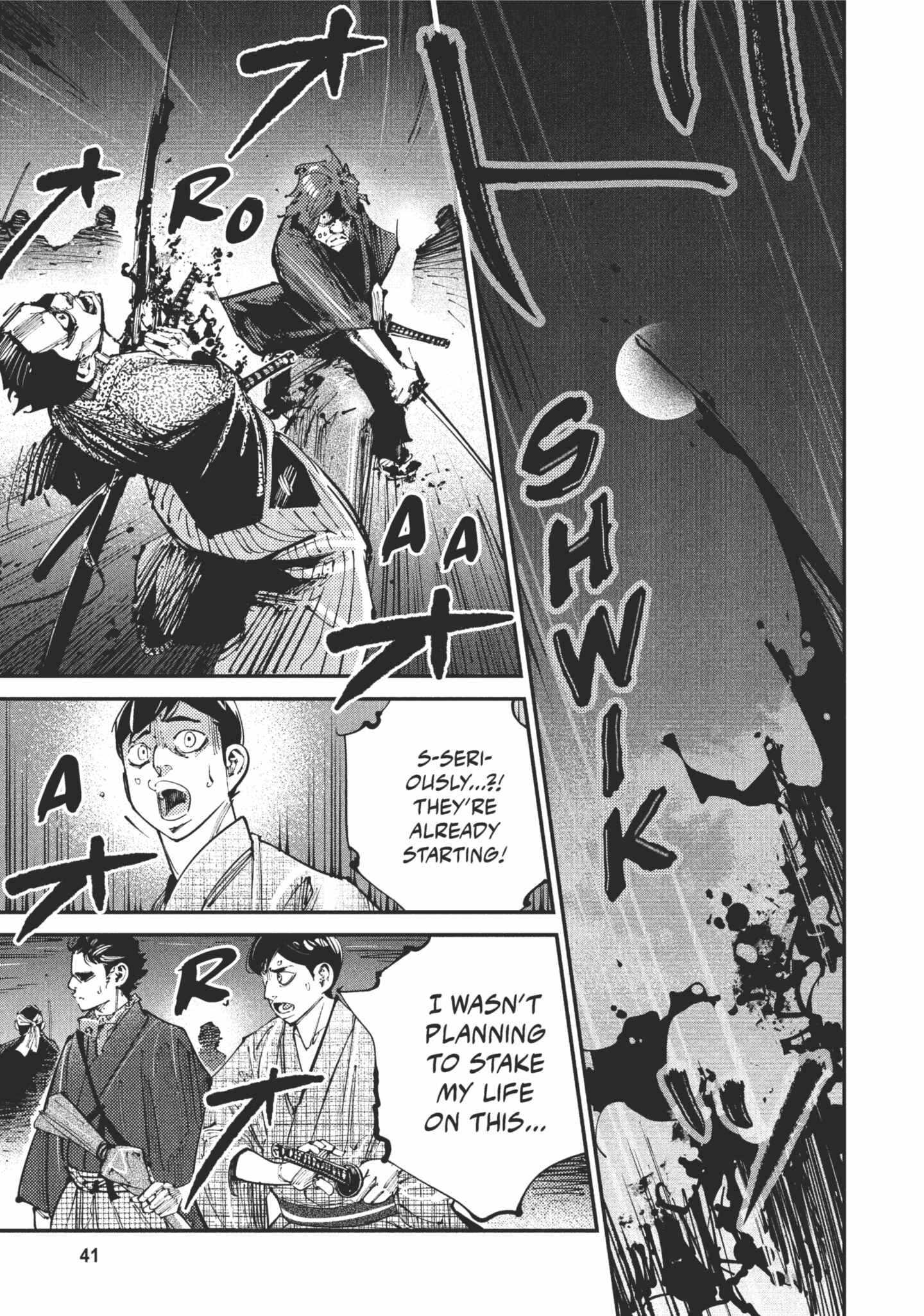 Read Last Samurai Standing chapter 1 image 41 on Lezhin