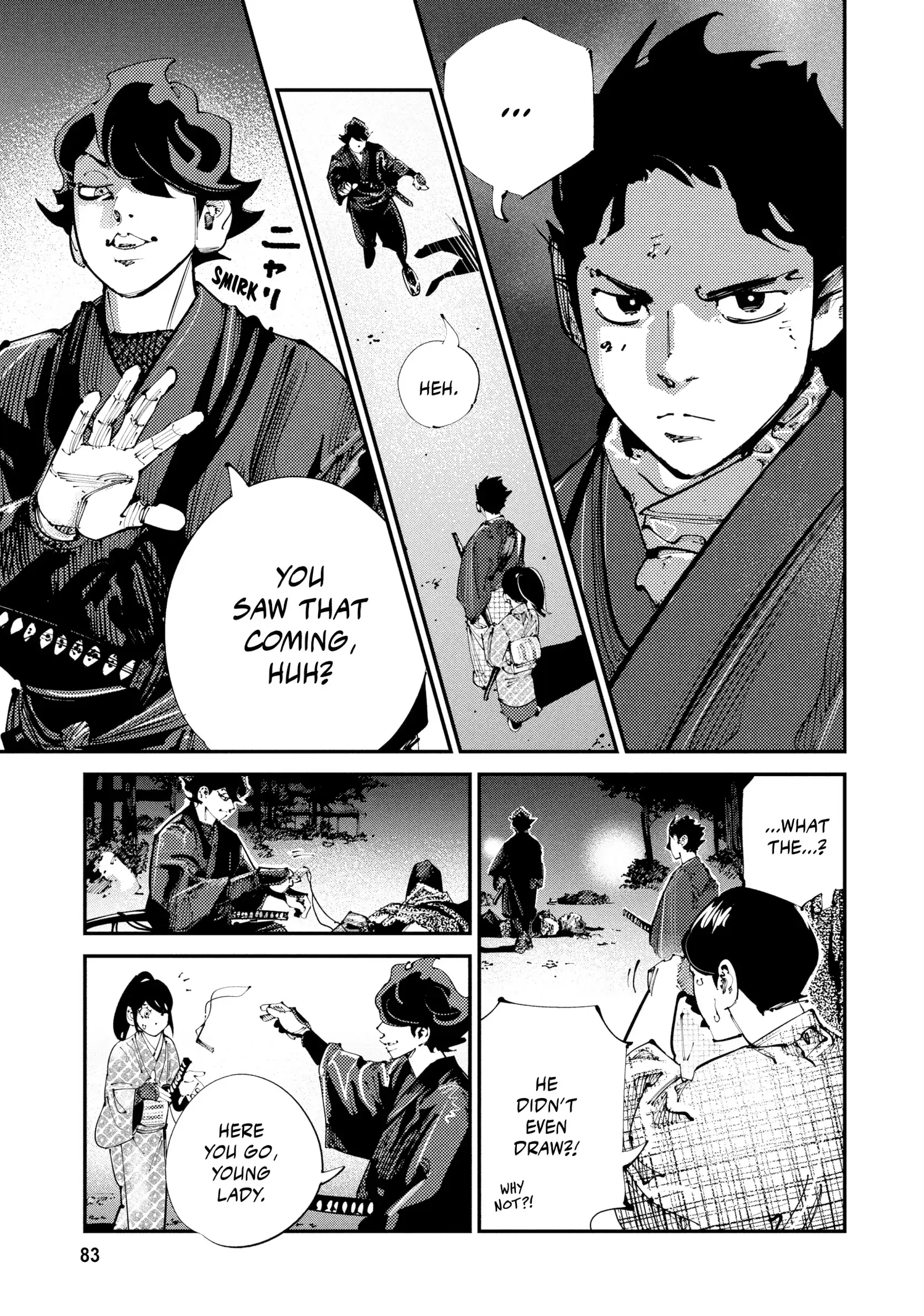 Read Last Samurai Standing chapter 3 image 11 on Lezhin