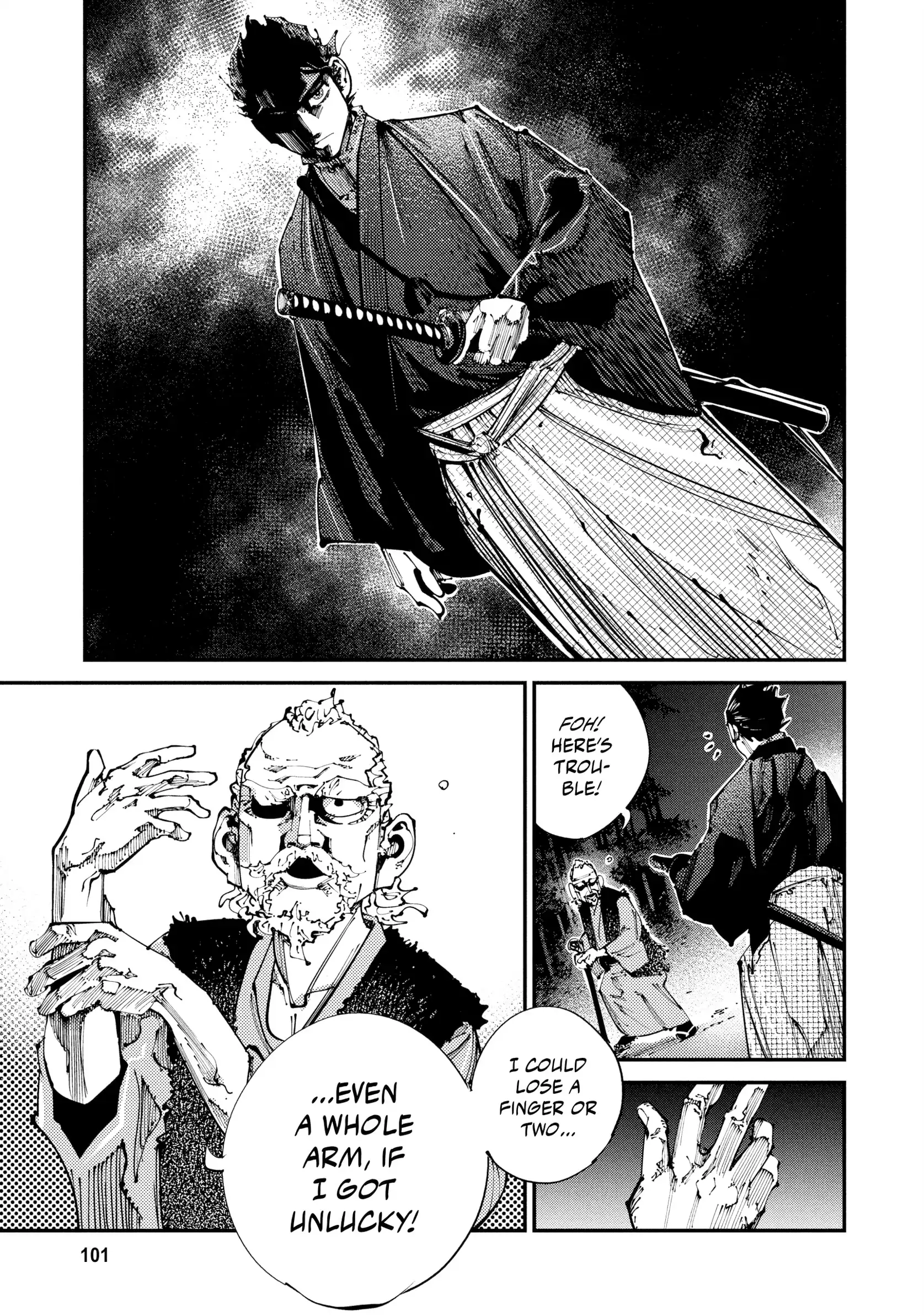 Read Last Samurai Standing chapter 4 image 7 on Lezhin