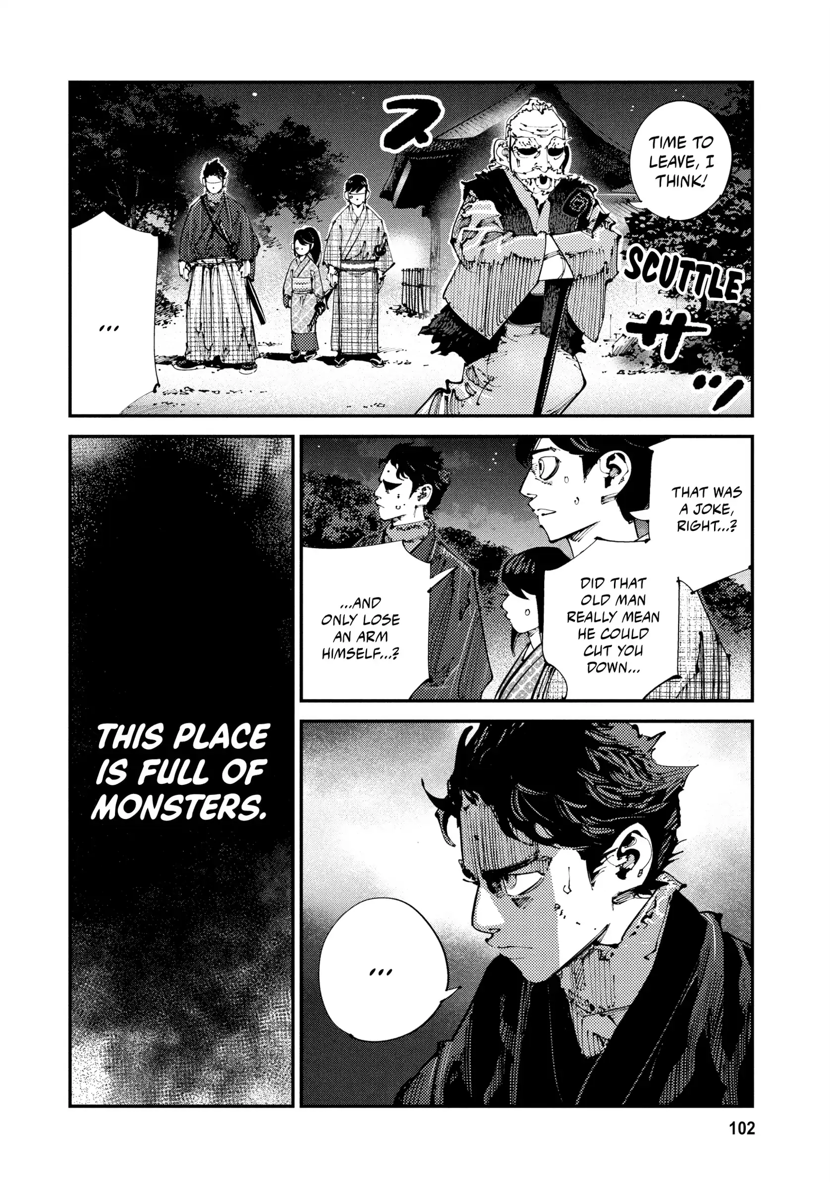 Read Last Samurai Standing chapter 4 image 8 on Lezhin